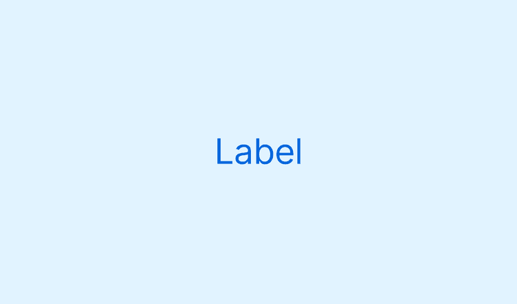 label